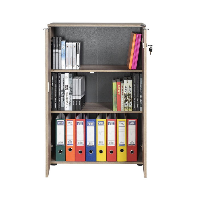 Hanah Home Estantería Rkt-332-Tt-1 en Nogal claro